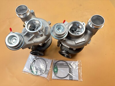Upgraded more boost Billet Turbocharger for BMW X5 M X5M E70 X6 M Sport S63 4.4L