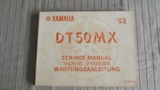 MANUEL D'ATELIER YAMAHA DT 50 MX - 1982