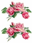 Vintage Image Shabby Victorian Pink Roses Transfers Waterslide Decals ...