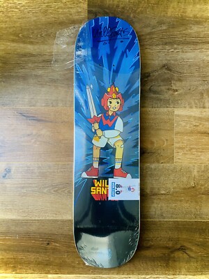 RARE SIGNED Willy Santos Filipino V Work Shop Skateboard Deck