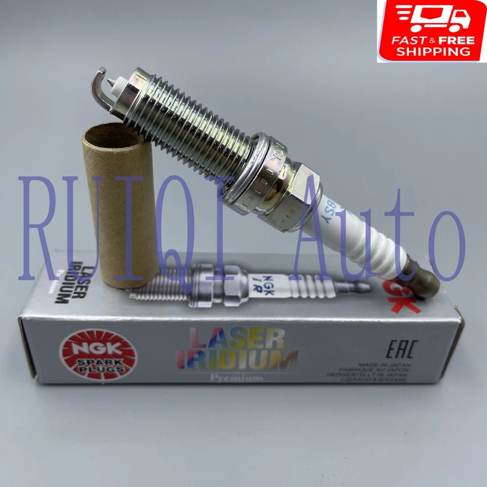 4 Pack Genuine NGK 95660 Laser Iridium Spark Plugs ILZKAR8J8SY Honda CR-V Civic - Image 2 of 3