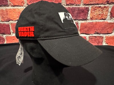 Disney Parks Star Wars Galaxy's Edge Darth Vader Baseball Hat/Cap MOS n5