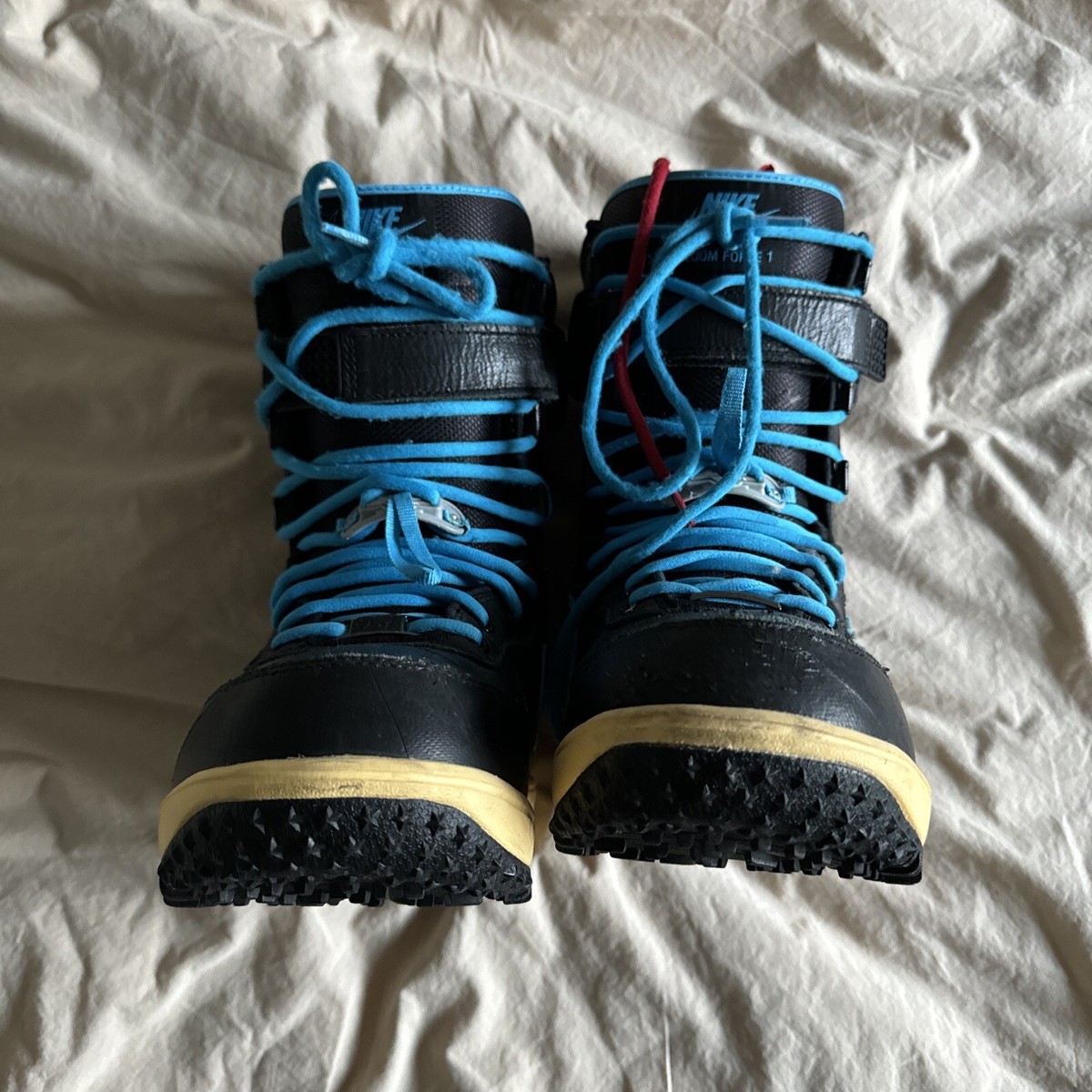 Nike Zoom Force 1 ZF1 Black / Blue Snowboard Boots Size US 6 Nike Zoom Force 1 ZF1 Black / Blue Snowboard Boots Size US 6