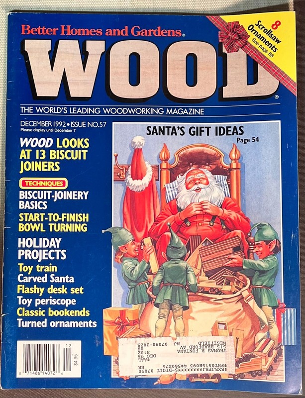 Vintage Wood Magazine : December 1992: Issue # 57