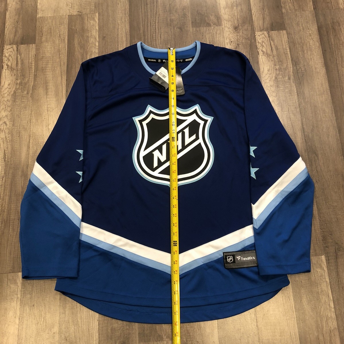 NWT $145 NHL ALL STAR GAME HOCKEY JERSEY BLUE BREAKAWAY 2022