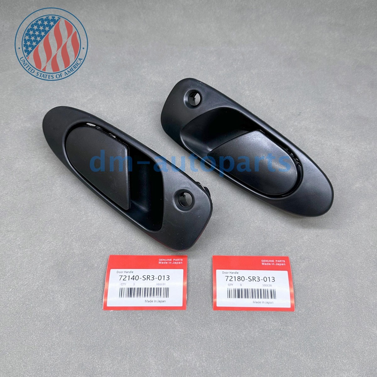 New NEW R & L Outer Door Handle For Honda Civic 92-95 EG6 EG4 EJ1