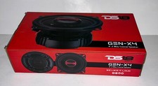 DS18 GEN-X4 4" 2 Way Car Stereo Speakers 120W Max 4 ohm Coaxials Set of 2 