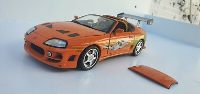 1:18 Toyota Supra MK4 Targa Brian Fast and Furious Paul Walker By