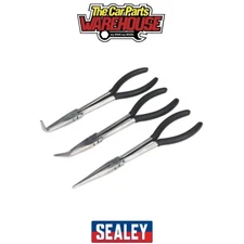 Sealey S0433 Siegen Needle Nose Pliers Set 275mm 3pc