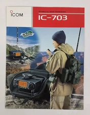 iCom IC-703 HF/50MHz All Mode Transceiver SALES BROCHURE