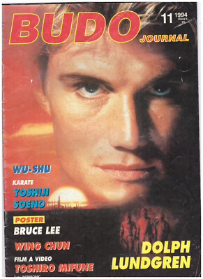 Dolph Lundgren  - Czech magazine BUDO  Nr. 11 - 1994
