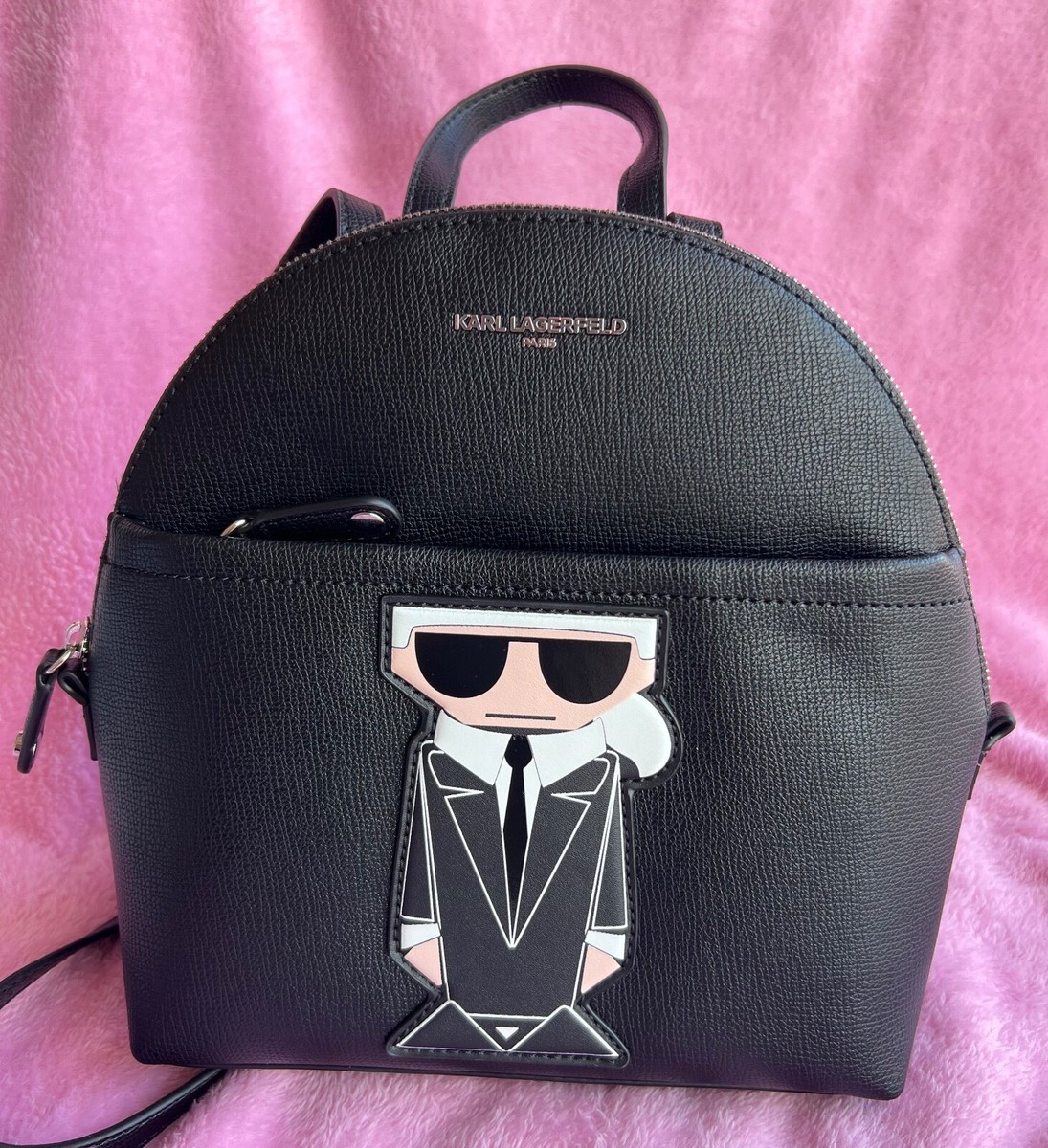 Karl Lagerfeld Bag/karl Lagerfeld Bag pack/black Bag Pack | eBay