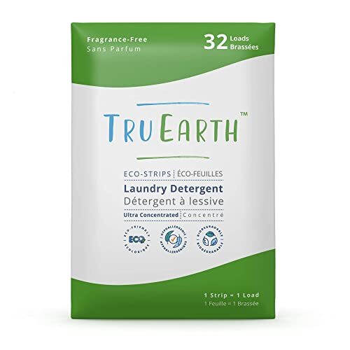 Tru Earth Hypoallergenic Eco-friendly & Biodegradable Plastic-Free Laundry De...
