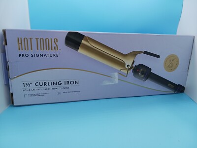 Hot Tools Pro Signature 1 1/2 Curling Iron Open Box