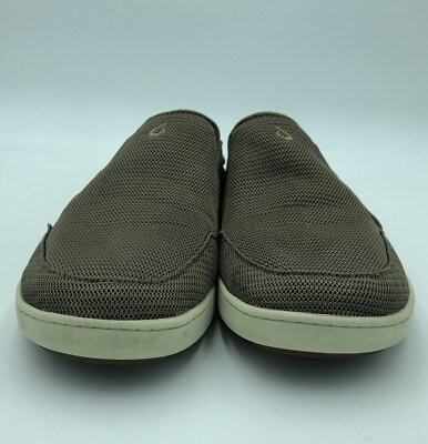 OluKai Nohea Gray Mush Slip On Loafer Size 10.5. MCL2911C s-l400.jpg main image 2