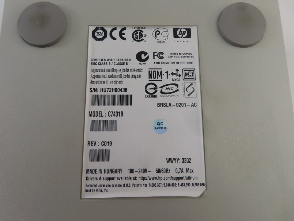 HP Surestore Ultrium 230 100/200GB LTO 1 LVD SCSI External Tape Drive - Image 4 of 4