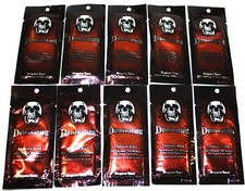 Supre Tan Domination 10 Packets 70x Bronzer Tanning Lotion .57 fl.oz for Men