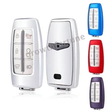 For 2021-2024 GENESIS G80 GV80 G70 GV70 TPU Car Key Case Cover Fob 95440-DS010