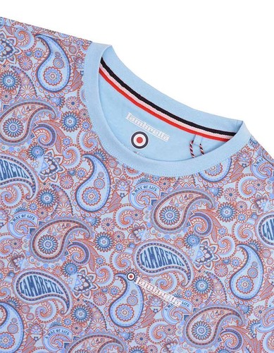 Camiseta informal retro para hombre Lambretta de marca cachemira tallas de M a 4XL - Imagen 52 de 59