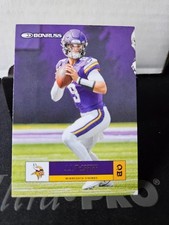 2025 Panini Donruss Football J.J. McCarthy Retro #RO5-JMC Minnesota Vikings
