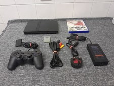 Sony PlayStation 2 PS2 Slim Console complete Bundle black- Good Working order 