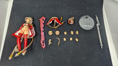 Kaiyodo Revoltech Queen s Blade Rebellion Demon Queen Aldora Figure Complete