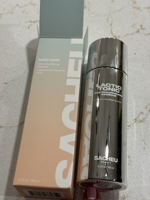 SACHEU Lactic Tonic AHA Resurfacing Essence 100ml New In Box