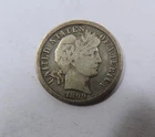 USA Barber Dime 90% Silver 10 Cents 1900 O New Orleans Semi Key VERY SCARCE