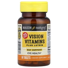 Vision Vitamins Plus Lutein, 60 Tablets