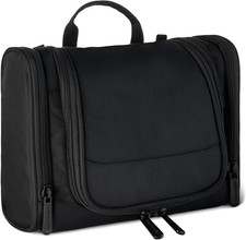 Spacious Toiletry Bag, Hanging Cosmetic Dopp Kit with Multiple Compartments, Dur