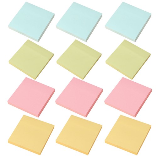  12 książek papierniczych wiele kształtów samoprzylepne notatniki notatniki notatniki - Zdjęcie 5 z 17