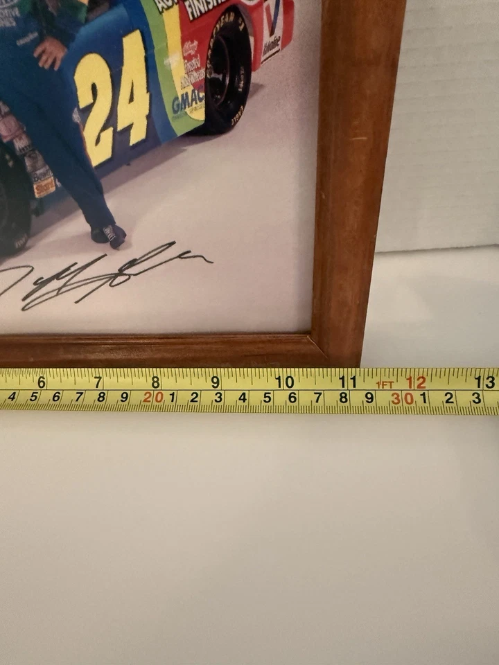 NASCAR Jeff Gordon #24 Monte Carlo Hendrick Motorsports Dupont Racing Autógrafo Foto 3 de 4