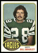 Bill Bradley 1976 Topps #399 Philadelphia Eagles EX