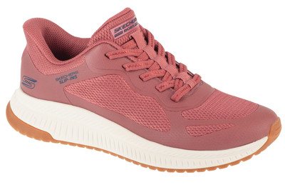 Sneaker Damen, Skechers Slip-Ins: Bobs Squad 4 - Staple Look, Rosa