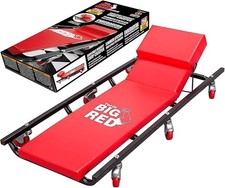 Big RED Torin Rolling Garage Shop Creeper 40 Padded Cart