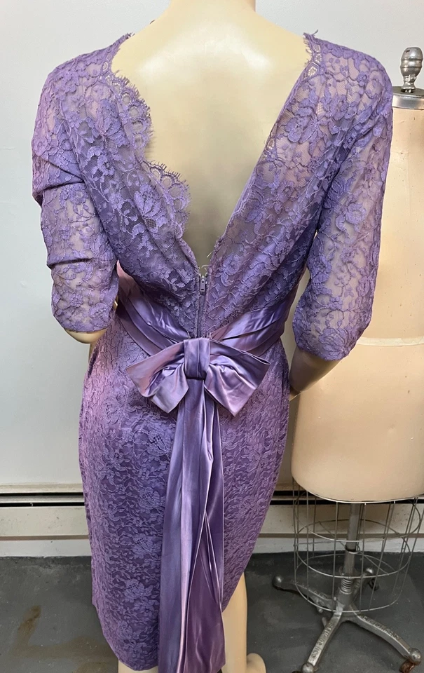 Lote de 9 vestidos busto 34-38 vintage años 50 1960 algodón lino terciopelo rayón Foto 2 de 4