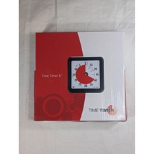 Time Timer 8 Inch Visual Aid 60 Minute Kitche...
