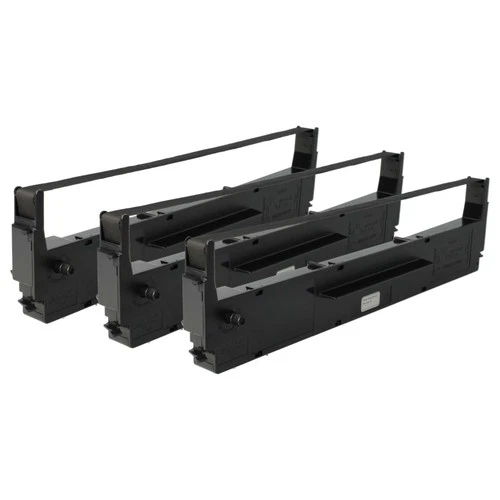 3x Farbband für Epson LQ800 LQ850+ LQ850 LQ870 LQ570 LQ560 LQ580 LQ570+ Schwarz