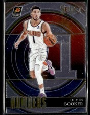 2021-22 Panini Select #37 Devin Booker Select Numbers Silver Prizms 0501Q