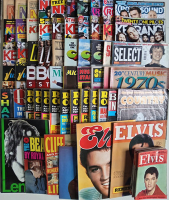 Various Music Magazines Rock Pop Metal Punk Jazz Country etc SELECT ISSUES