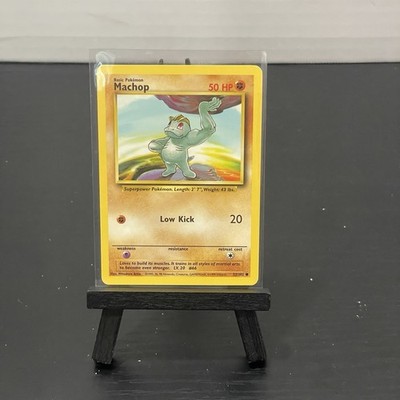 MACHOP - 52/102 - Base Set - Pokemon Card - LP