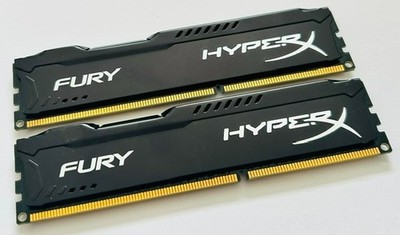 8GB (2 x 4GB) Kingston HyperX HX318C10FBK2/8 PC3-14900 DDR3-1866 DDR3 Arbeitsspeicher Kit