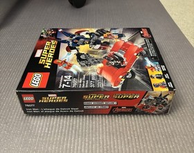 LEGO Marvel SuperHeroes Iron Man Detroit Steel Strikes 76077 Brand New (Retired)