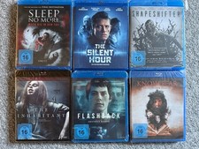 Blu Ray Sammlung  6 Thriller/ Horror Filme