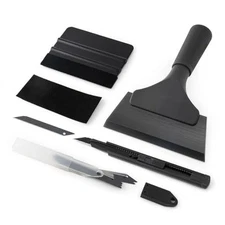  Vinyl Wrap Tool Set Window Tint Kit,Window Tint Tools Small Rubber Black