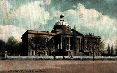 State Capitol, Santa Fe, New Mexico,  Vintage Postcard