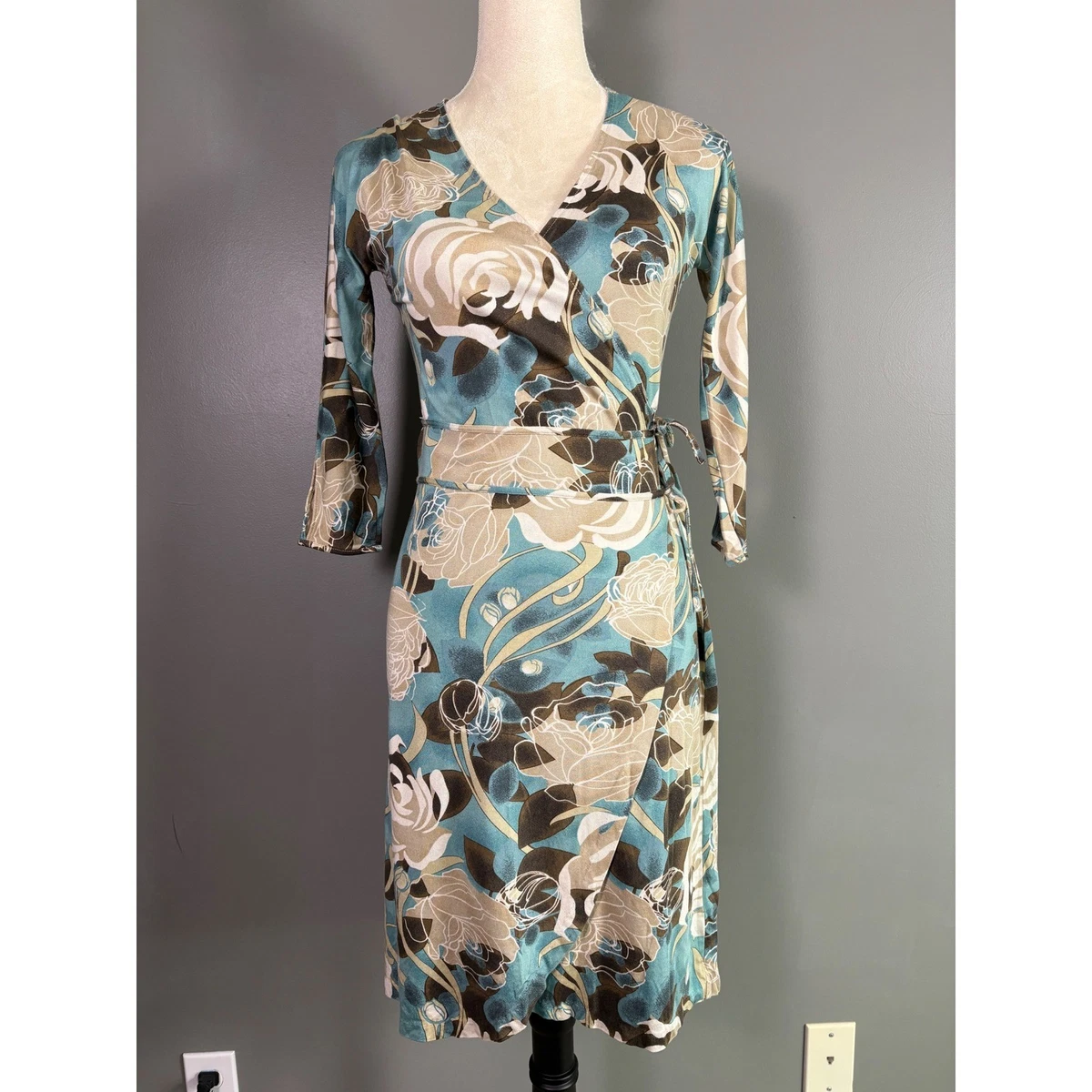 Banana Republic Silk Floral Wrap Dresses for sale | eBay