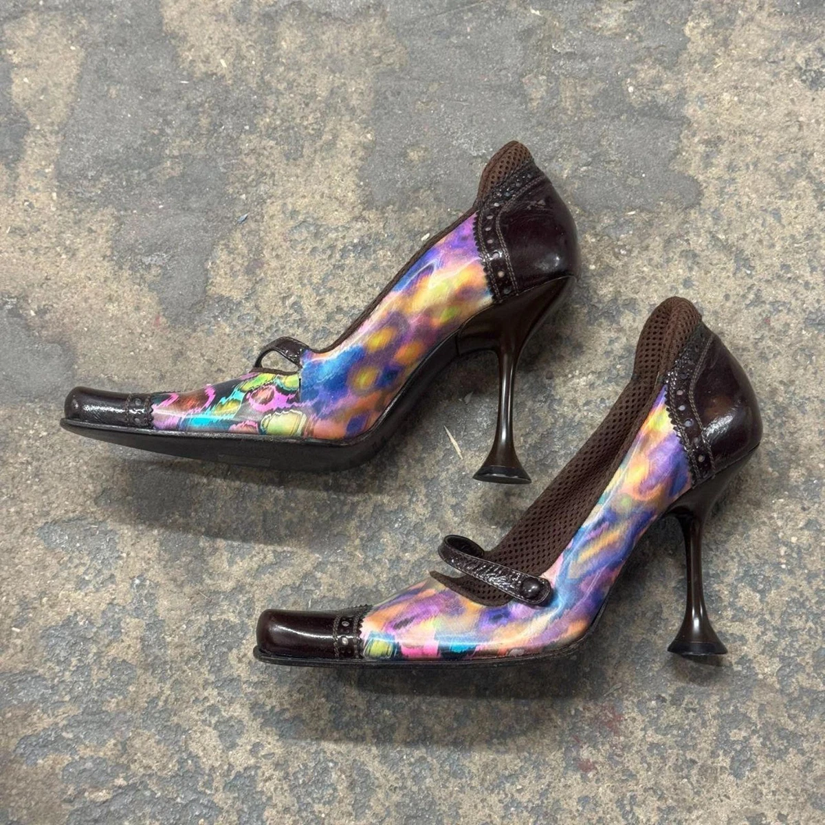 ✨ヒール交換後未使用✨Miu Miu マルチカラー オープントゥ 24cm相当 25+ Miu Miu Women's Multicolor for sale | Updated Oct 2026