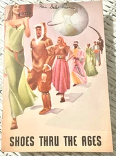 Vintage Shoes Thru The Ages Booklet International Shoe Co Story of Footwear