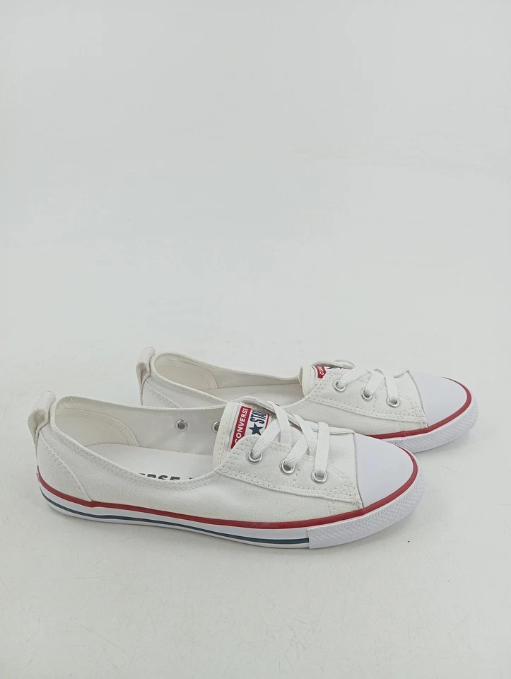 Converse Ballet Lace Ballerinas Damen Weiß Gr. 37.5 Schnürung Freizeit - Bild 3 von 4